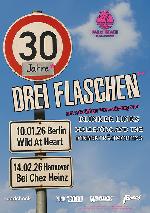 30 years Drei Flaschen
